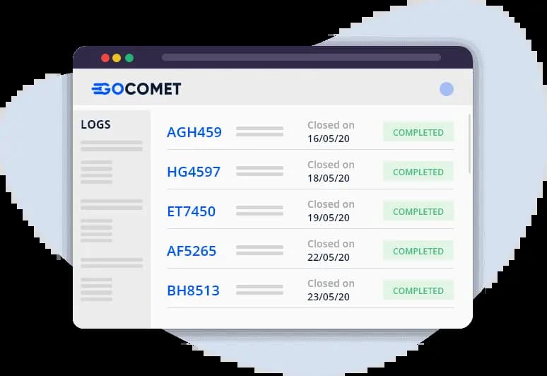 GoComet's freight quotation software for an audit ready and transparent procurement. 